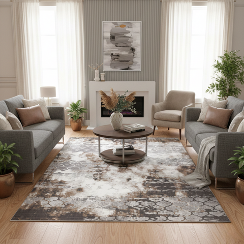 Daria Trellis Area Rug