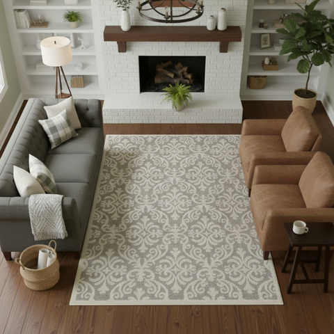 Venice Floral Area Rug