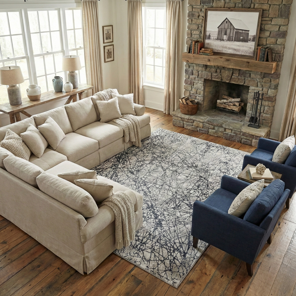 Moneta Modern Area Rug