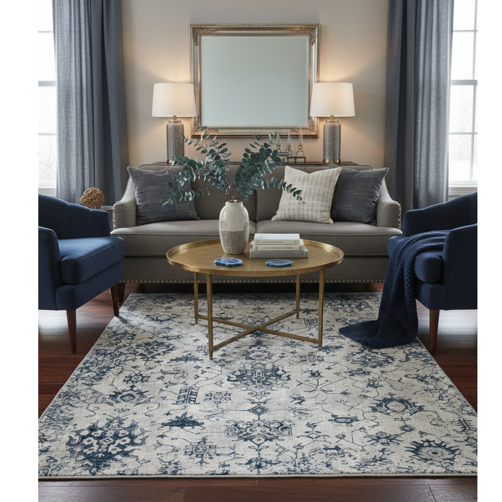 Ankara Vintage Area Rug